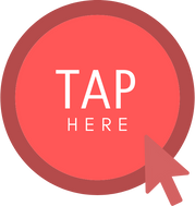 Tap Here Round Icon